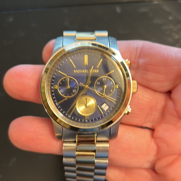 MK Two Tone Runway Watch - Picture 7 of 10